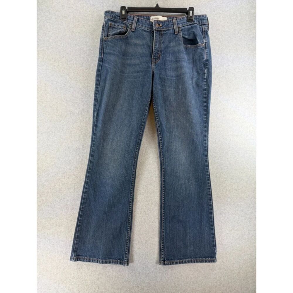 Levi Strauss Signature Low Rise Bootcut Jeans Women’s 12 Short Blue 3532